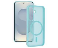 Tel Protect Aura Matte Magsafe dėklas skirtas Samsung Galaxy S25/S24 mint