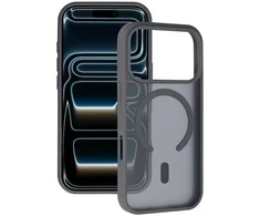 Tel Protect Aura Matte Magsafe dėklas skirtas Apple iPhone 17 Pro steel pilkos spalvos
