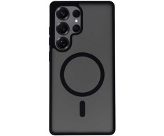 Tel Protect Aura Matte Magsafe dėklas skirtas Samsung Galaxy S26 Ultra juodos spalvos