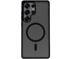 Tel Protect Aura Matte Magsafe dėklas skirtas Samsung Galaxy S26 juodos spalvos