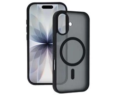 Tel Protect Aura Matte Magsafe dėklas skirtas Apple iPhone 17 juodos spalvos