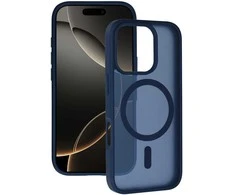 Tel Protect Aura Matte Magsafe dėklas skirtas Apple iPhone 15 Pro mėlynos spalvos