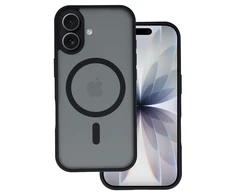 Tel Protect Aura Matte Magsafe dėklas skirtas Apple iPhone 17 juodos spalvos