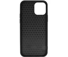 Tel Protect CARBON dėklas skirtas Apple iPhone 12 Pro Max juodos spalvos with red stripe