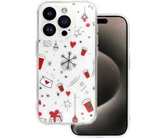 Dėklas TEL PROTECT Christmas Clear Case for Iphone 13 Design 3