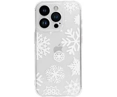 Tel Protect Christmas Clear dėklas skirtas Apple iPhone 15 Pro Max Design 4