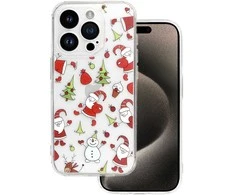 Tel Protect Christmas Clear dėklas skirtas Apple iPhone 13 Design 1