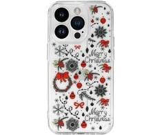 Tel Protect Christmas dėklas skirtas Samsung S23 FE Design 5 Clear