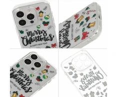 Tel Protect Christmas dėklas skirtas Samsung S23 Design 3 Clear