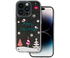 Tel Protect Christmas dėklas skirtas Samsung S23 FE Design 4 Clear
