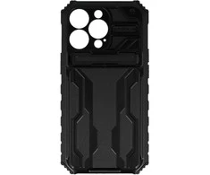 Tel Protect Combo dėklas skirtas Apple iPhone 13 Pro Max juodos spalvos