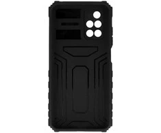 Tel Protect Combo dėklas skirtas Xiaomi Redmi 10 juodos spalvos