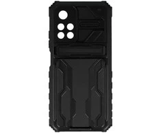 Tel Protect Combo dėklas skirtas Xiaomi Redmi Note 11 5G/Note 11S 5G/Poco M4 Pro 5G juodos spalvos