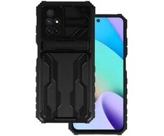 Tel Protect Combo dėklas skirtas Xiaomi Redmi 10 juodos spalvos