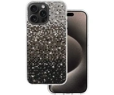 Tel Protect Diamond dėklas skirtas Apple iPhone 13 Pro Max dėklas juodos spalvos