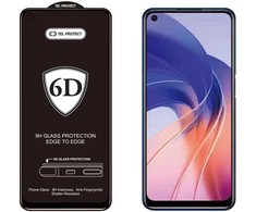 Tel Protect Full Glue 6D Apsauginis stiklas SAMSUNG GALAXY S25 PLUS Juodas (with fingerprint unlock) - 10 PACK