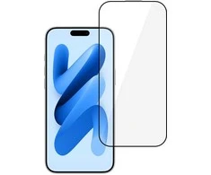 Tel Protect Full Glue 6D Apsauginis stiklas skirtas Apple iPhone 17 Air Juodas – 10 vnt pakuotė