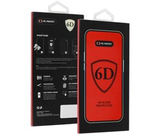 Tel Protect Full Glue 6D Apsauginis stiklas XIAOMI 15 Juodas