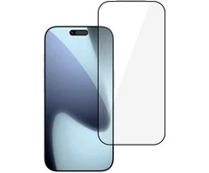 Tel Protect Full Glue 6D Apsauginis stiklas skirtas Apple iPhone 17 Pro Juodas – 10 vnt pakuotė