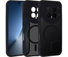 Tel Protect Full Matte Mag dėklas skirtas Honor Magic 8 juodos spalvos
