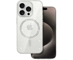 Tel Protect Glitter Magsafe dėklas skirtas Samsung Galaxy S26 Plus skaidrus