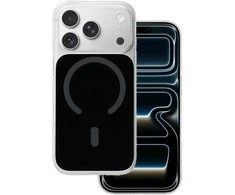 Tel Protect Glossy Magsafe dėklas skirtas Apple iPhone 16 Pro juodos spalvos