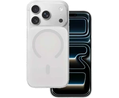 Tel Protect Glossy Magsafe dėklas skirtas Samsung Galaxy S26 Ultra baltos spalvos