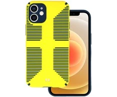 Tel Protect Grip dėklas skirtas Apple iPhone 12 Mini geltonos spalvos