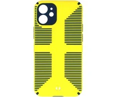 Tel Protect Grip dėklas skirtas Apple iPhone 12 Mini geltonos spalvos
