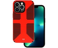 Tel Protect Grip dėklas skirtas Apple iPhone 13 Pro Raudona