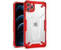 Tel Protect Hybrid dėklas skirtas Apple iPhone 13 Raudona