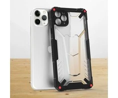 Tel Protect Hybrid dėklas skirtas Apple iPhone 12 Pro Max juodos spalvos