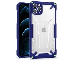 Tel Protect Hybrid dėklas skirtas Apple iPhone 13 mėlynos spalvos