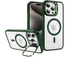 Tel Protect Kickstand Magsafe dėklas skirtas Apple iPhone 13 Pro žalios spalvos