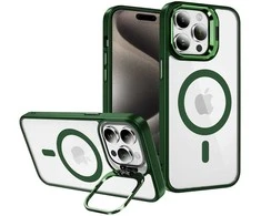 Tel Protect Kickstand Magsafe dėklas skirtas Apple iPhone 11 žalios spalvos