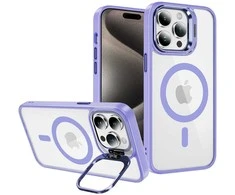 Tel Protect Kickstand Magsafe dėklas skirtas Apple iPhone 14 Pro Max light violetinės spalvos