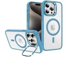 Tel Protect Kickstand Magsafe dėklas skirtas Apple iPhone 11 mėlynos spalvos