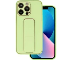 Tel Protect Leather Luxury Stand dėklas skirtas Apple iPhone 11 Pro mėtų spalvos