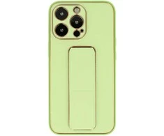 Tel Protect Leather Luxury Stand dėklas skirtas Apple iPhone 11 Pro mėtų spalvos