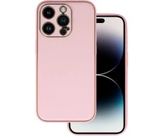 Tel Protect Luxury dėklas skirtas Iphone 14 Pro Light rožinės spalvos
