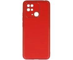 Tel Protect Luxury dėklas skirtas Xiaomi Redmi 10C Raudona