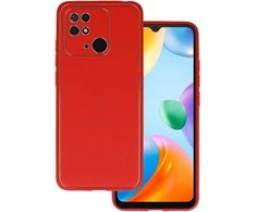 Tel Protect Luxury dėklas skirtas Xiaomi Redmi 10C Raudona