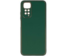 Dėklas TEL PROTECT Luxury Case skirtas Xiaomi Redmi Note 11 Pro/Note 11 Pro 5G žalios spalvos