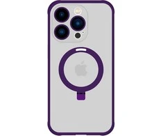 Tel Protect Magical Magsafe Stand dėklas skirtas Apple iPhone 15 violetinės spalvos