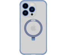 Tel Protect Magical Magsafe Stand dėklas skirtas Apple iPhone 15 Pro Max mėlynos spalvos