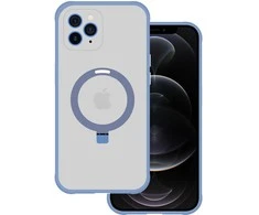 Tel Protect Magical Magsafe Stand dėklas skirtas Apple iPhone 11 Pro Max mėlynos spalvos