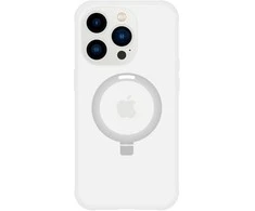 Tel Protect Magical Magsafe Stand dėklas skirtas Apple iPhone 15 Plus sidabro spalvos
