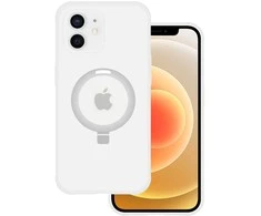 Tel Protect Magical Magsafe Stand dėklas skirtas Apple iPhone 11 sidabro spalvos