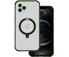 Tel Protect Magical Magsafe Stand dėklas skirtas Apple iPhone 11 Pro žalios spalvos