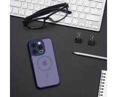 Tel Protect Magmat dėklas skirtas Apple iPhone 15 Pro Max mėlynos spalvos